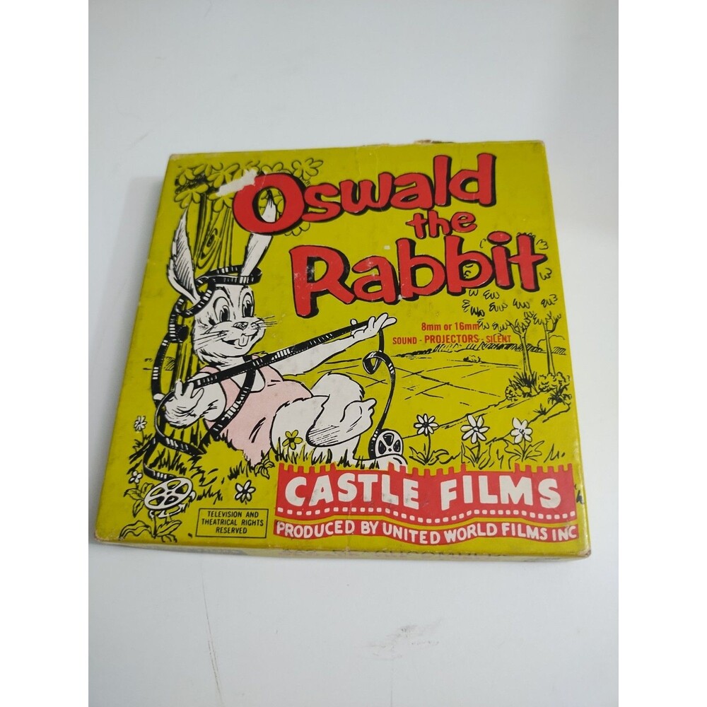 COLLECTABLE Oswald Rabbit - The Keeper Of The Lions,  Silent, 1937, 8mm, BOX